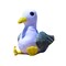 Stephen Seagull 12" Stuffed Plush Toy w/ Authentic Animal Sounds, for Kids Babies & Toddlers